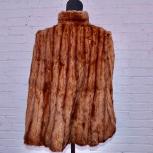 Mink cape-1950's or 60's